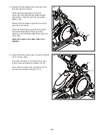 Preview for 15 page of Pro-Form 810 E Elliptical Manual