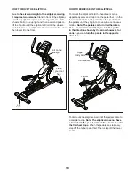 Preview for 18 page of Pro-Form 810 E Elliptical Manual