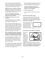 Preview for 29 page of Pro-Form 810 E Elliptical Manual