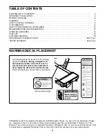 Preview for 2 page of Pro-Form CITY L6 User Manual