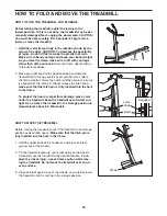 Preview for 16 page of Pro-Form Crosswalk 425 PFTL39707.0 User Manual