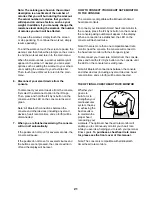 Preview for 21 page of Pro-Form ENDURANCE 420 E User Manual