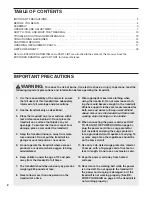 Preview for 2 page of Pro-Form Freespirit 814 User Manual