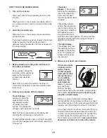 Preview for 19 page of Pro-Form PFEL04211.7 User Manual