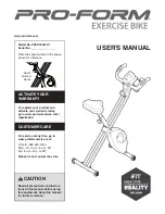 Pro-Form PFEX78915P.1 User Manual preview