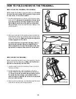 Preview for 10 page of Pro-Form Power Incline J4i 831.297212 User Manual