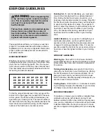 Preview for 19 page of Pro-Form XP Whirlwind 320 User Manual