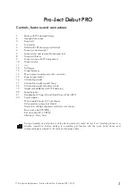 Preview for 4 page of Pro-Ject Audio Systems Debut PRO Instructions For Use Manual