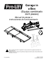 Preview for 19 page of Pro-Lift F-2332JSC Operating Instructions & Parts Manual