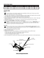 Preview for 3 page of Pro-Lift G-737 Operating Instructions & Parts Manual