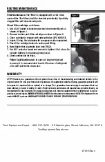 Preview for 8 page of Pro-Set cps TRS21 Series Owner'S Manual