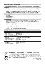 Preview for 2 page of PRO SIGNAL PSG3029 Quick Manual