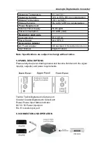 Preview for 3 page of PRO SIGNAL PSG3372 User Manual