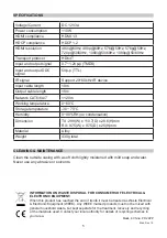 Preview for 5 page of PRO SIGNAL PSG3428 Instructions