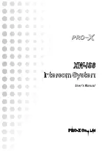 Preview for 16 page of Pro-X XW-IS4 User Manual