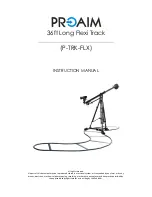 PROAIM P-TRK-FLX Instruction Manual preview