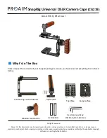 PROAIM SnapRig CG219 Assembly Manual preview