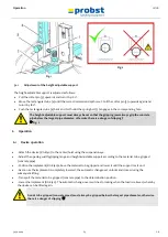 Preview for 36 page of probst RG-40 Operating Instructions Manual