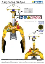 Preview for 46 page of probst RG-40 Operating Instructions Manual