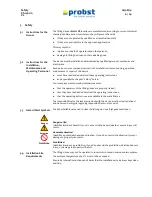 Preview for 6 page of probst SPEEDY VS-140 User Manual