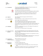 Preview for 7 page of probst SPEEDY VS-140 User Manual