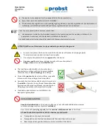 Preview for 13 page of probst SPEEDY VS-140 User Manual