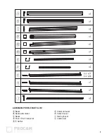 Preview for 5 page of PROCAM DISTRIBUTION Villa Pergola User Instructions