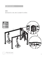 Preview for 9 page of PROCAM DISTRIBUTION Villa Pergola User Instructions