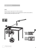 Preview for 15 page of PROCAM DISTRIBUTION Villa Pergola User Instructions