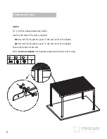 Preview for 16 page of PROCAM DISTRIBUTION Villa Pergola User Instructions