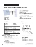 Preview for 18 page of PROCAM DISTRIBUTION Villa Pergola User Instructions