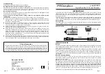 Preview for 1 page of PROception proSAT1EYE Quick Start Manual