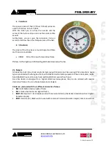 Preview for 2 page of procontrol Church Clock Manual