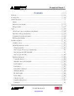 Preview for 3 page of procontrol Proxer 7 User Manual