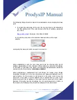 Preview for 30 page of Prodys IP Family User Manual