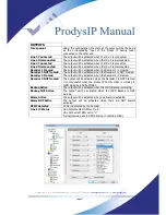 Preview for 37 page of Prodys IP Family User Manual