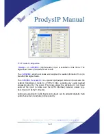 Preview for 39 page of Prodys IP Family User Manual