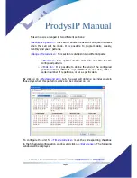 Preview for 54 page of Prodys IP Family User Manual