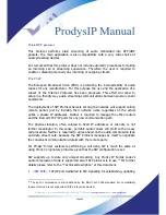 Preview for 63 page of Prodys IP Family User Manual