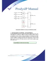 Preview for 131 page of Prodys IP Family User Manual