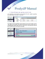 Preview for 137 page of Prodys IP Family User Manual