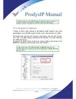 Preview for 140 page of Prodys IP Family User Manual