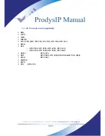 Preview for 151 page of Prodys IP Family User Manual