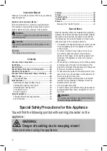 Preview for 36 page of Profi Care 330930 Instruction Manual