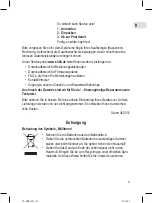 Preview for 9 page of Profi Care PC-GRB 3081 Instruction Manual