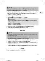 Preview for 13 page of Profi Care PC-GRB 3081 Instruction Manual