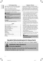 Preview for 4 page of Profi Cook PC-DKP 1211 Instruction Manual