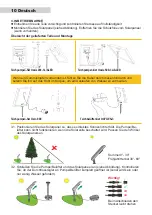 Preview for 10 page of Profi-pumpe OASIS 200-3 LI+LED Operating Instructions Manual