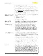 Preview for 8 page of Profibus VEGASON 62 Operating Instructions Manual