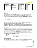 Preview for 54 page of Profibus VEGASON 62 Operating Instructions Manual